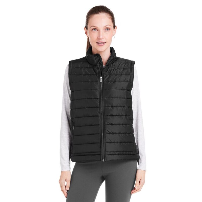 Women's Quilted Puffer Vest Thumbnail