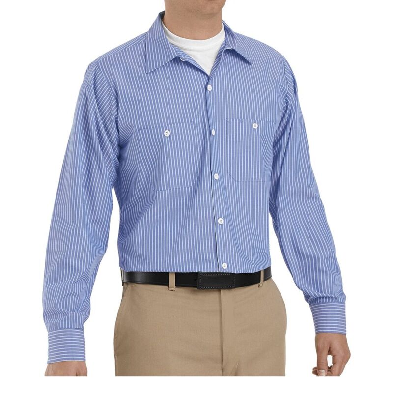 Men's Tall Premium Long Sleeve Work Shirt Thumbnail