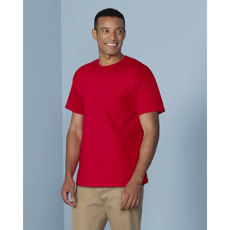 Heavy Cotton T-Shirt with a Pocket Thumbnail