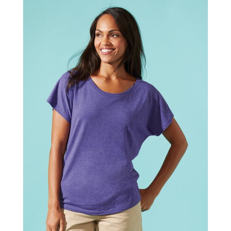 Women's Triblend Dolman Tee Thumbnail